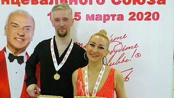 Евгений Зенин и Виктория Черковская, бальные танцы для взрослых